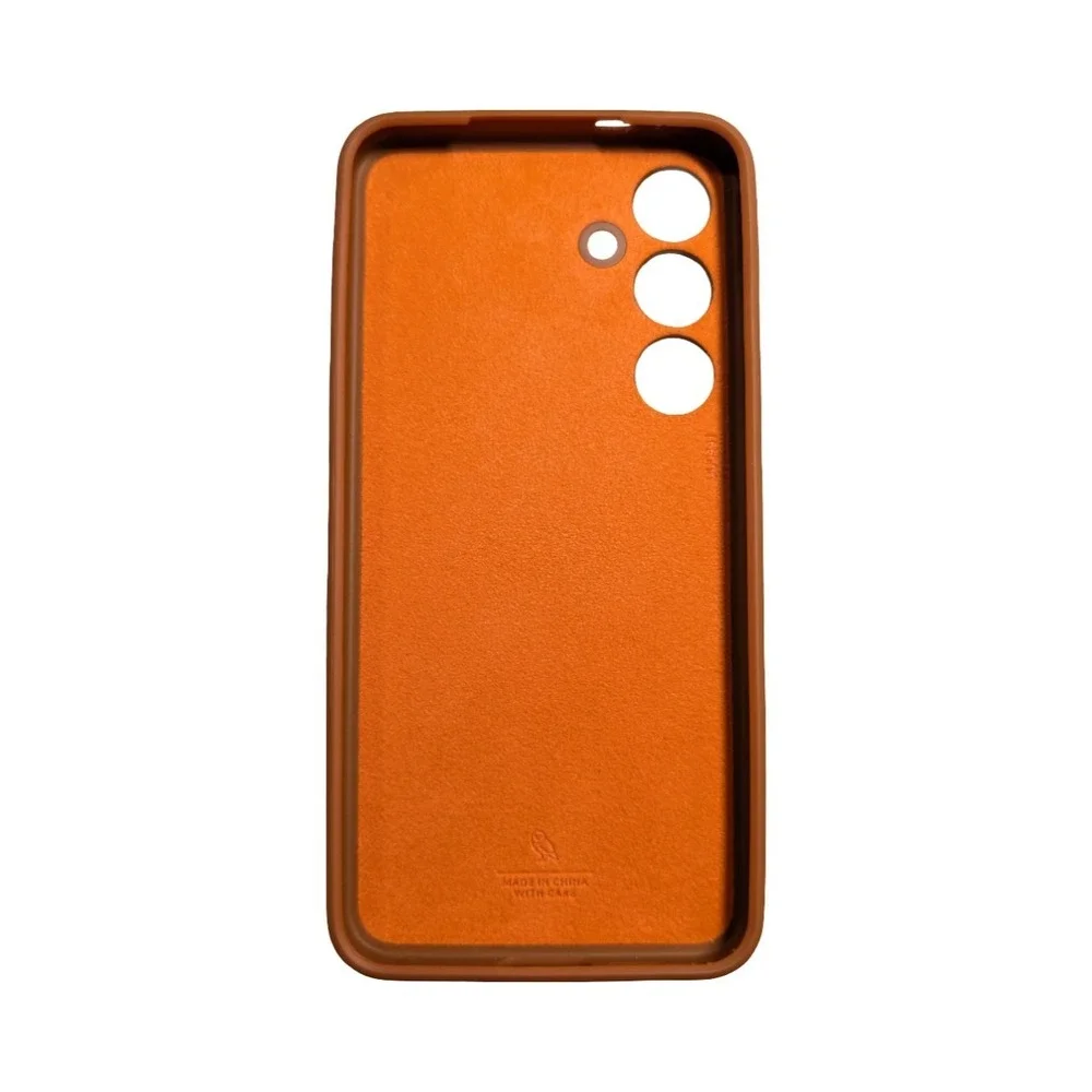 Z1-O Leather Phone Case for Samsung Galaxy‎ S24+  Terracotta
